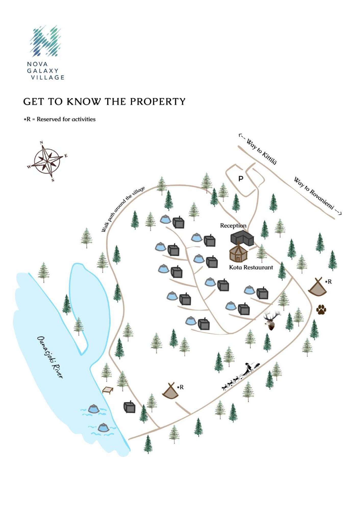 Nova Galaxy Village Rovaniemi Eksteriør bilde
